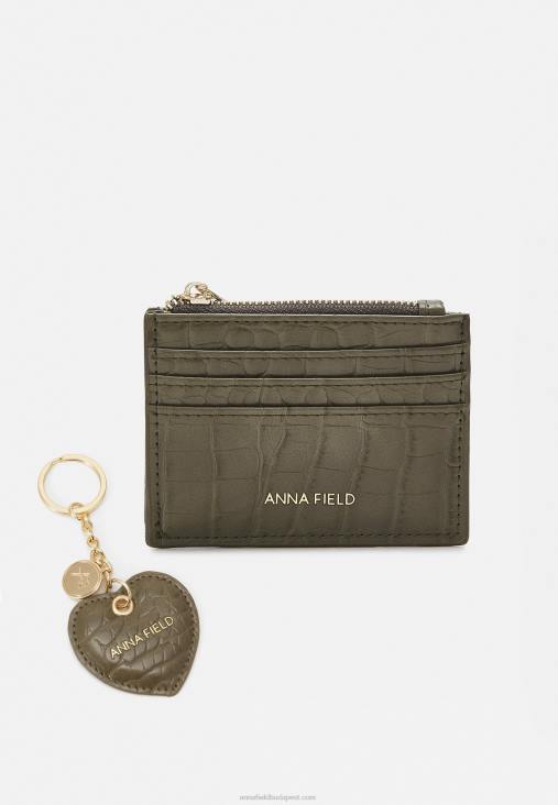 anna_field_nok_keszlet_penztarca_khaki_rtvd2814.jpg Anna Field nők készlet pénztárca khaki RTVD2814 - Image 1