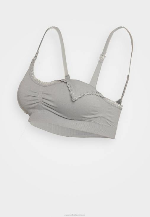 Anna Field nők kismama varrat nélküli melltartó, 2 csomagos melltartó szürke/fekete RTVD952 - Image 2