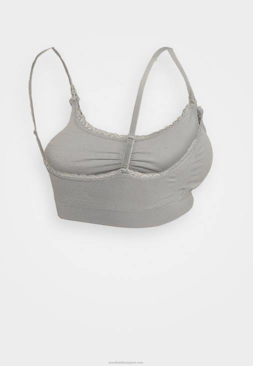 Anna Field nők kismama varrat nélküli melltartó, 2 csomagos melltartó szürke/fekete RTVD952 - Image 3