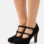 Anna Field nők klasszikus fekete sarkú RTVD1647