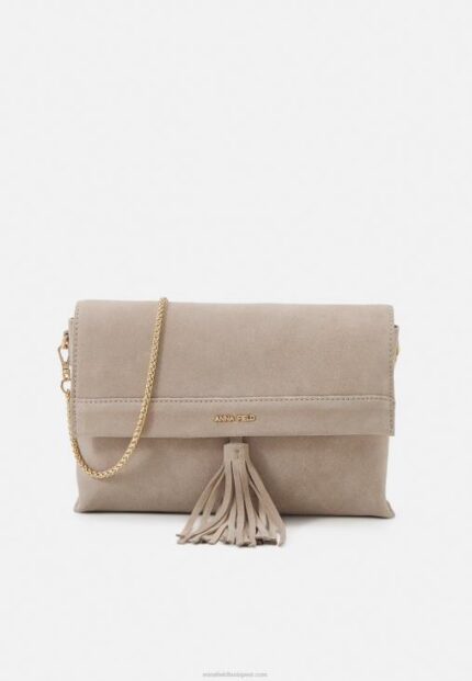Anna Field nők kuplung taupe RTVD2445