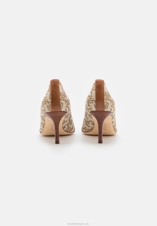 Anna Field nők lanette zárt orrú klasszikus khaki sarkú RTVD1715 - Image 4