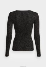 Anna Field nők lurex jumper fekete RTVD854 - Image 2