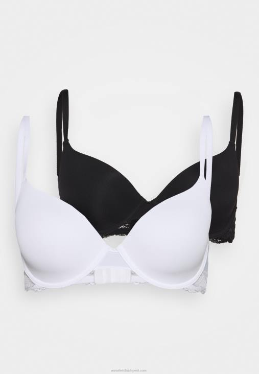 Anna Field nők nadine 2pp póló melltartó póló melltartó fekete RTVD929 - Image 6