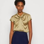 Anna Field nők nyomtatott póló khaki RTVD285
