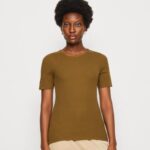 Anna Field nők nyomtatott póló khaki RTVD368