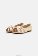 Anna Field nők peeptoe balett pumpák arany RTVD2103 - Image 3