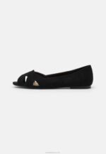 Anna Field nők peeptoe balett pumpák fekete RTVD2082 - Image 2