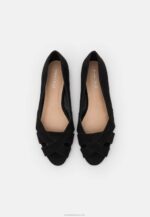 Anna Field nők peeptoe balett pumpák fekete RTVD2082 - Image 6
