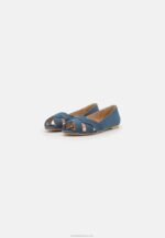 Anna Field nők peeptoe balett pumpák kék RTVD2120 - Image 3