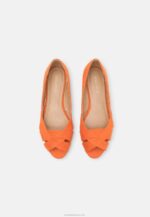 Anna Field nők peeptoe balett pumpák narancs RTVD2153 - Image 6