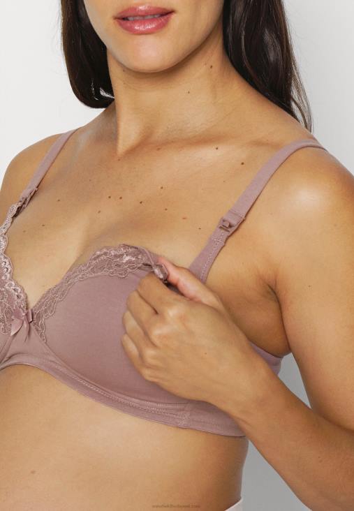 Anna Field nők pipacs 2pp szoptatós melltartó háromszög melltartó rózsaszín/fehér RTVD918 - Image 6