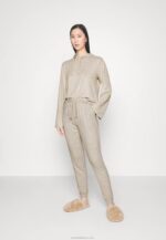 Anna Field nők pizsama garnitúra barna RTVD1067 - Image 2
