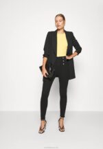 Anna Field nők punto leggings gombrészlettel leggings nadrág fekete RTVD652 - Image 2