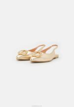 Anna Field nők slingback balett pumpák arany RTVD2185 - Image 3