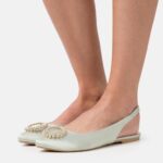 Anna Field nők slingback balettpumpák zöld RTVD2186