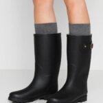 Anna Field nők Wellies fekete RTVD2260