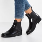 Anna Field nők Wellies fekete RTVD2261