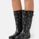 Anna Field nők Wellies fekete RTVD2263
