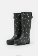 Anna Field nők Wellies fekete RTVD2263 - Image 3