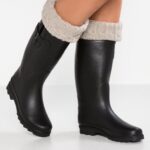 Anna Field nők Wellies fekete RTVD2266