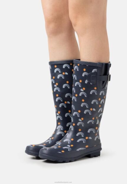 Anna Field nők Wellies sötétkék RTVD2268