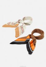 Anna Field nők 2 csomag foulard barna/törtfehér RTVD2833