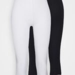 Anna Field nők 2 csomagos leggings nadrág fekete/fehér RTVD661