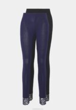 Anna Field nők 2 csomagos leggings nadrág fekete/sötétkék RTVD657 - Image 5