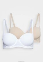 Anna Field nők 2 csomagos többutas pánt nélküli melltartó fehér/nude RTVD925 - Image 9