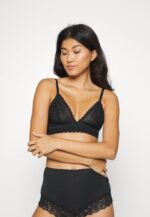 Anna Field nők 2pp zöld csipke bralette háromszög melltartó fekete RTVD914 - Image 2