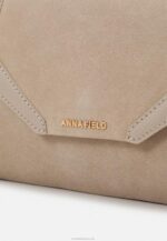 Anna Field nők bőr kuplung taupe RTVD2415 - Image 6