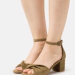 Anna Field nők bőr szandál khaki RTVD1332