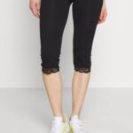 Anna Field nők capri leggings csipke leggings nadrág fekete RTVD655