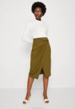 Anna Field nők ceruza szoknya khaki RTVD800 - Image 4