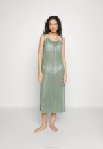 Anna Field nők egyszerű pántos strandruha strandkiegészítő khaki RTVD752