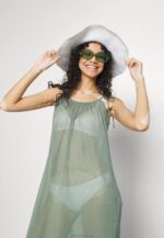 Anna Field nők egyszerű pántos strandruha strandkiegészítő khaki RTVD752 - Image 4