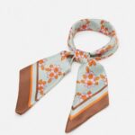 Anna Field nők foulard fehér/narancs RTVD2846
