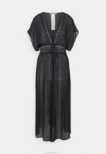 Anna Field nők hímzett cover up 802 fekete strand kiegészítő 802 fekete RTVD739 - Image 4