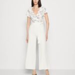Anna Field nők jumpsuit bézs/fehér RTVD880