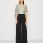 Anna Field nők jumpsuit világos zöld/fekete RTVD871