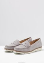Anna Field nők kényelmes bőr slip-ons szürke RTVD1784 - Image 5