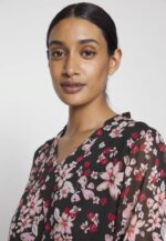 Anna Field nők nappali ruha rózsaszín/fekete/több színű RTVD31 - Image 4
