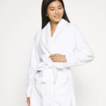 Anna Field nők női plüss fürdőköpeny pongyola fehér RTVD1087