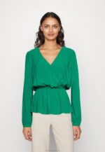 Anna Field nők peplum blúz zöld RTVD692