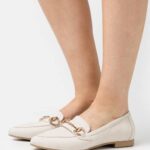 Anna Field nők törtfehér bőr slip-on RTVD1823