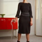 Anna Field nők váltóruha fekete RTVD218